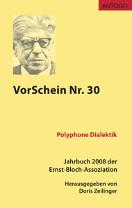 Titelbild des Buches VorSchein 30 - Jahrbuch 2008 der Ernst-Bloch-Assoziation